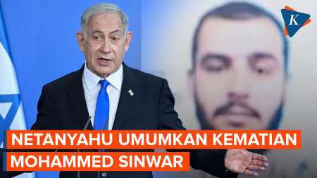 Netanyahu Klaim Pasukannya Tewaskan Pemimpin Hamas Mohammed Sinwar