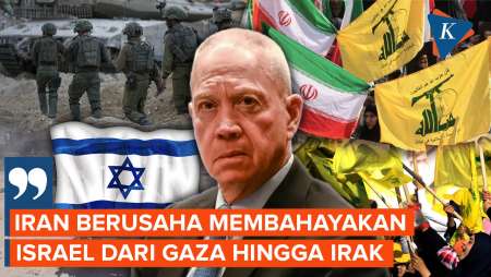 Dari Gaza sampai Iraq, Menhan Israel Tuduh Iran Bahayakan Israel Lewat Berbagai Penjuru