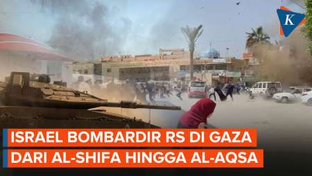 Militer Israel Menarik Diri dari RS Al-Shifa, Namun Serang RS Al-Aqsa