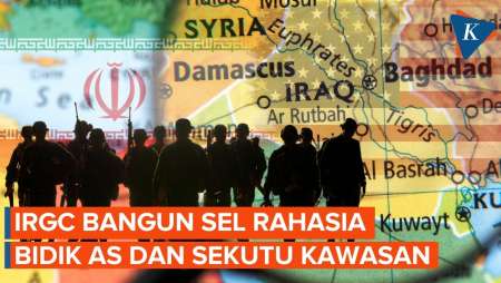 IRGC Bangun Jaringan Rahasia di Irak, Targetkan Kepentingan AS