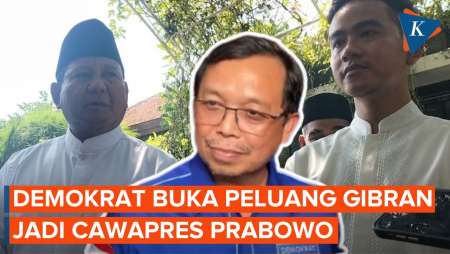 Demokrat Buka Peluang Gibran Jadi Cawapres Prabowo