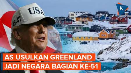 Pejabat AS Usulkan Greenland Jadi Negara Bagian Ke-51