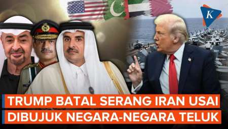 Ada Qatar, UEA, dan Pakistan di Balik Trump Batalkan Serangan Besar ke Iran