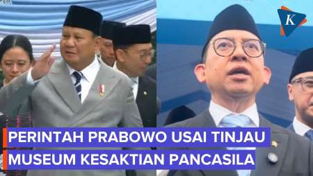 Perintah Prabowo Ke Fadli Zon Usai Tinjau Museum Kesaktian Pancasila