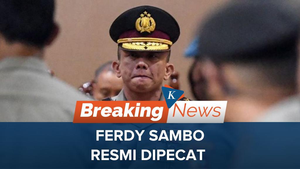 Banding Ditolak, Ferdy Sambo Resmi Dipecat dari Polri