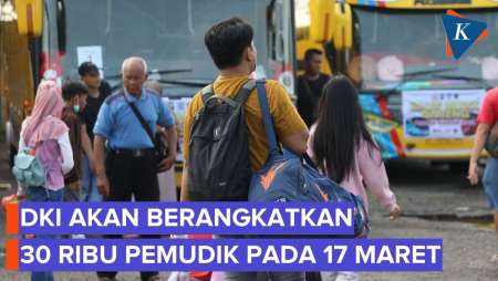 30 Ribu Pemudik Akan Diberangkatkan Program Mudik Gratis DKI