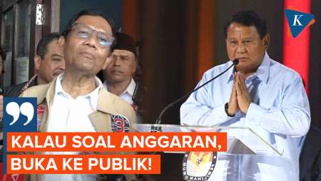 Mahfud Tolak Ajakan “Ngopi” Prabowo untuk Buka-Bukaan Data Pertahanan