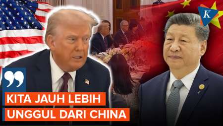 Jamu Bos-bos Teknologi, Trump: Kita Jauh Lebih Unggul dari China!