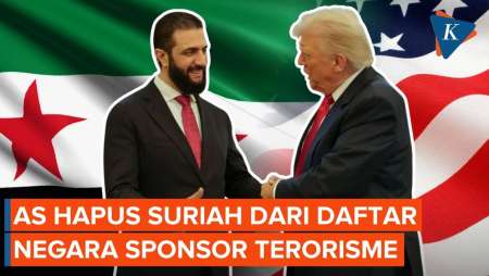 AS Hapus Suriah dari Daftar Negara Sponsor Terorisme