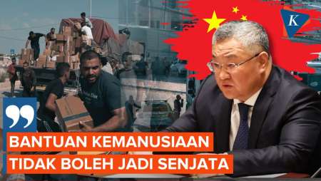 China Minta Israel Segera Cabut Blokade Bantuan di Gaza