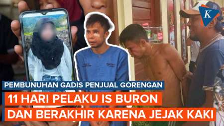 Jejak Kaki Pelaku Akhiri Pencarian Pembunuh Gadis Penjual Gorengan