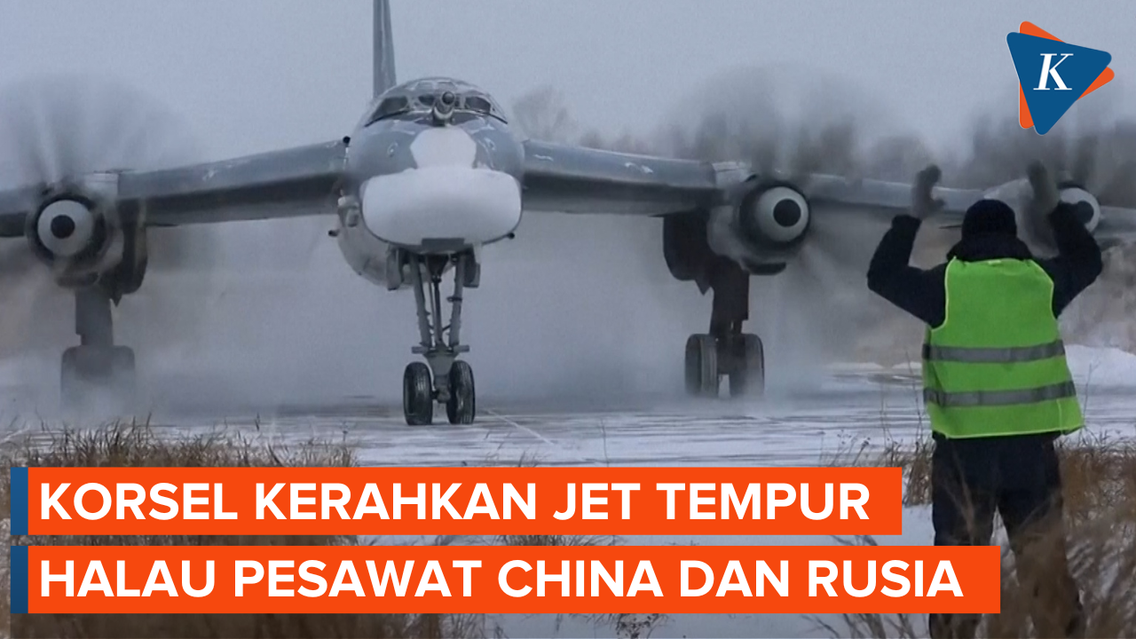 Korea Selatan Kerahkan Jet Tempur Halau Pesawat Pengebom China dan Rusia