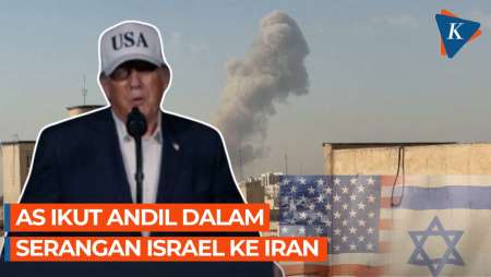 AS Bantu Israel Serang Iran, Ledakan Guncang Dekat Kantor Khamenei