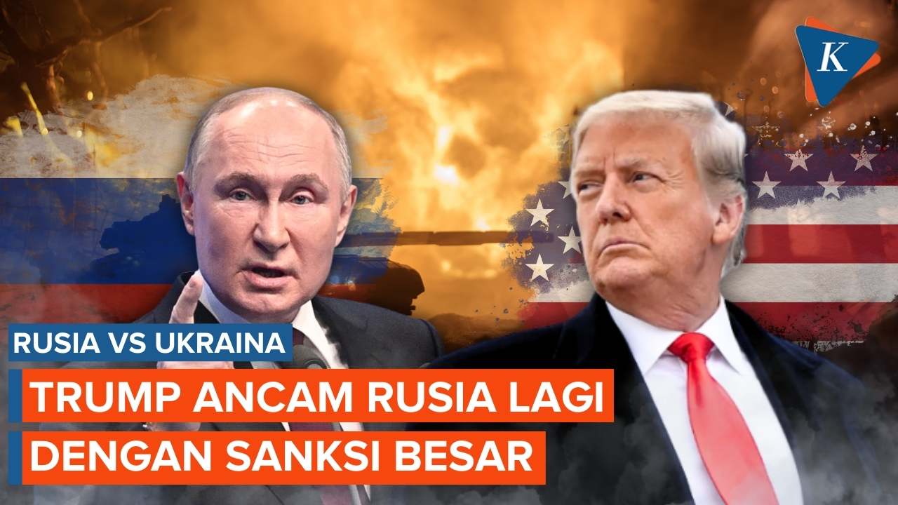 Trump Kembali Ancam Rusia Usai "Hilal" Perdamaian di Ukraina Belum Terlihat