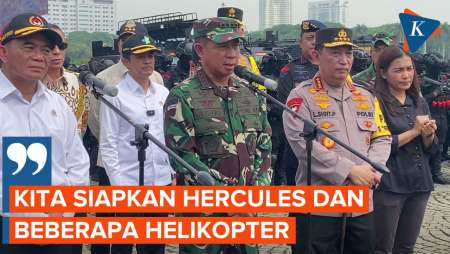 TNI Siapkan Pesawat Hercules, Helikopter dan Ambulans untuk Pengamanan Mudik Lebaran 2024
