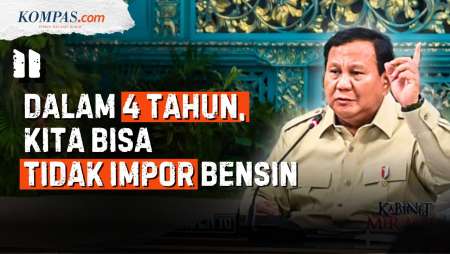 Prabowo Targetkan Indonesia Tak Lagi Impor BBM Bensin Dan Solar