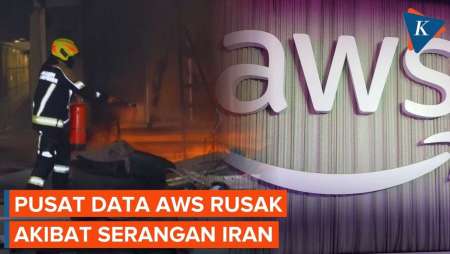 Data Center AWS Di Bahrain Rusak Akibat Serangan Iran