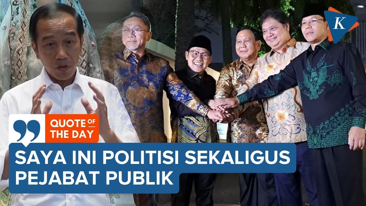 Kata Jokowi Saat Disinggung Undang Para Ketum Parpol ke Istana