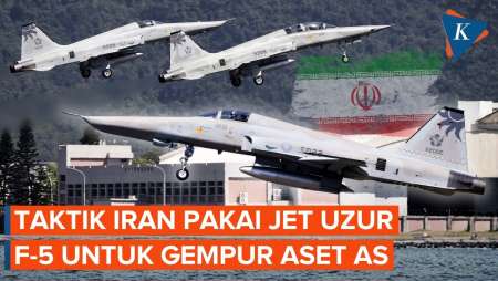 Taktik Iran Gempur AS Pakai Jet "Sepuh", Dari F-5 Hingga Sukhoi Su-24