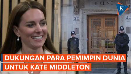 Kate Middleton Didiagnosis Kanker, Ini Reaksi Para pemimpin Dunia