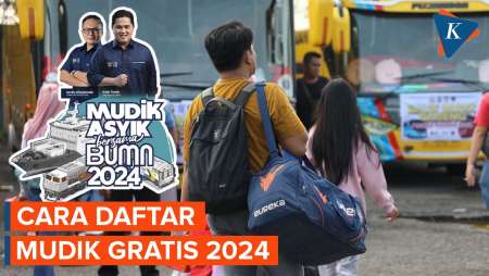 Simak Jadwal dan Cara Daftar Mudik Gratis Jasa Raharja 2024 