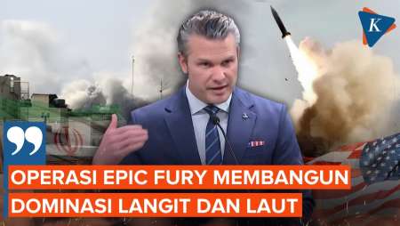 Menhan AS: Dalam Beberapa Hari, Operasi Epic Fury Membangun Dominasi
