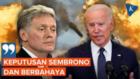 Rusia Murka Biden Izinkan Ukraina Pakai Senjata AS, Anggap Keputusan Sembrono dan Berbahaya