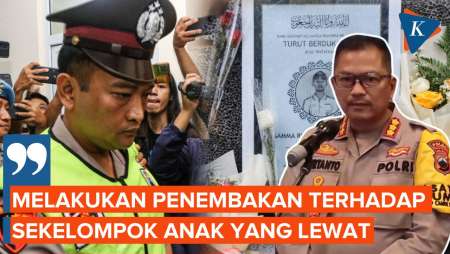 Aipda Robig Tembak Pelajar Saat Melintas