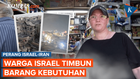 Warga Israel Mulai Timbun Barang Kebutuhan di Tengah Perang Lawan Iran