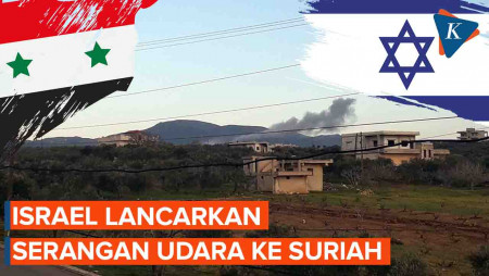 Serangan Udara Israel Hantam Damaskus Suriah