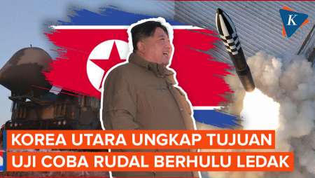 Tujuan Korea Utara Uji Coba Rudal Balistik Dilengkapi Hulu Ledak