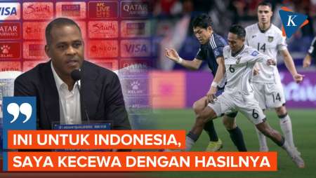 Patrick Kluivert Kecewa Timnas Indonesia Kalah 0-6 dari Jepang