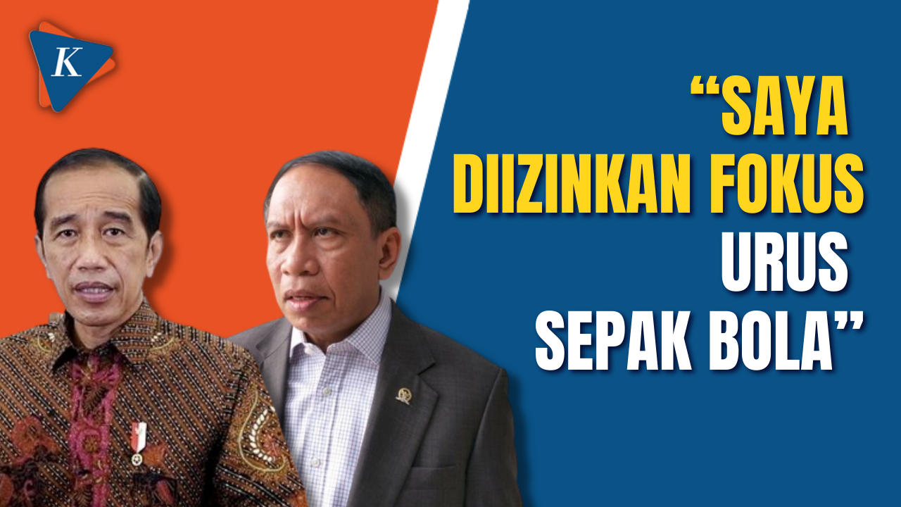 Jadi Waketum PSSI, Menpora Diizinkan Jokowi Fokus Urus Sepak Bola