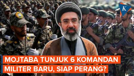Mojtaba Khamenei Tunjuk 6 Komandan Militer Baru, Sinyal Iran Siap Perang Panjang?