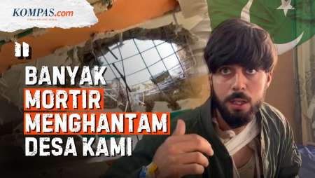 Warga Pakistan Cerita Detik-detik Mortir Afghanistan Hantam Rumahnya