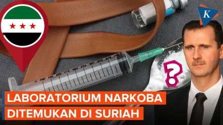 Pabrik Narkoba Terbesar Ditemukan di Suriah, Ada Hubungannya dengan Assad?