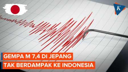 Gempa M 7,4 Picu Tsunami di Jepang, BMKG Pastikan Tak Berdampak sampai Indonesia