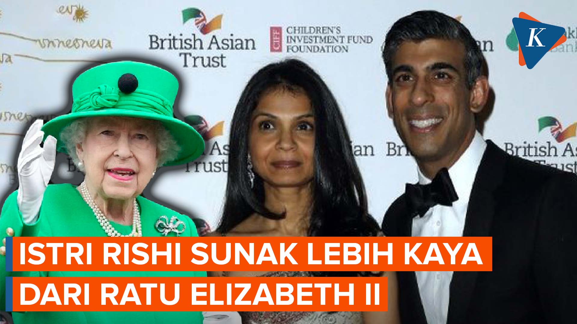 Rishi Sunak PM Baru Inggris, Istrinya Akshata Murty Lebih Kaya dari Ratu Elizabeth II