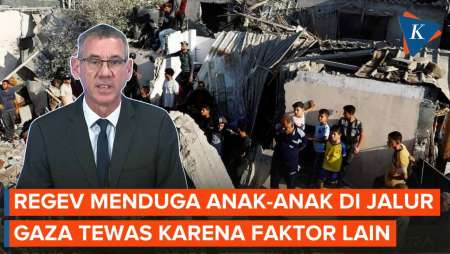 Israel Mengaku Tak Tahu Alasan Anak-anak di Gaza Tewas karena Perang