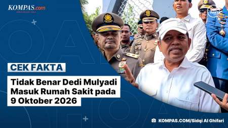 Tidak Benar Dedi Mulyadi Masuk Rumah Sakit Pada 9 Oktober 2026