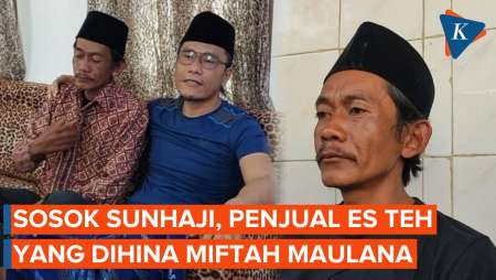 Sosok Sunhaji Penjual Es Teh, Pernah Jadi Tukang Kayu