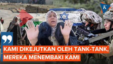 Warga Gaza Diusir Israel dari Beit Hanoun Usai Dikepung dengan Tank