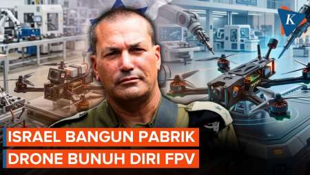 Israel Mau Bangun Pabrik Drone untuk Tangkal Serangan Hizbullah
