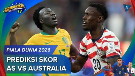 Prediksi Skor AS Vs Australia Piala Dunia 2026, Laga Panas 2 Tim "On Fire"