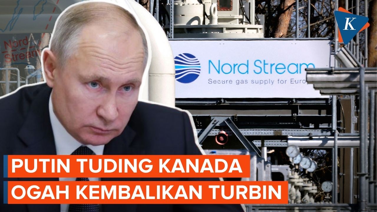 Putin tuduh kanada tidak kembalikan Nord Stream
