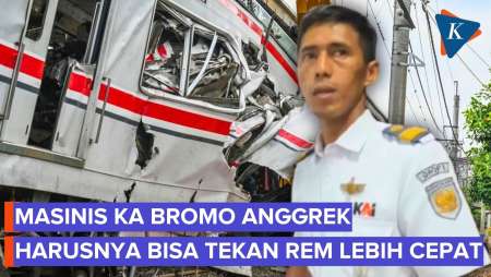 Ini Alasan Masinis KA Bromo Anggrek Jadi Tersangka Tabrakan Kereta Di Bekasi Timur
