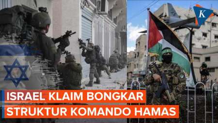 Israel Klaim Memporak-poranda Struktur Komando Militer Hamas