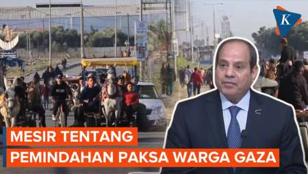 Mesir Tak Akan Biarkan Pemindahan Paksa Warga Palestina dari Gaza