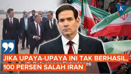 Jika Kesepakatan Iran-AS Gagal, Rubio: 100 Persen Salah Iran!