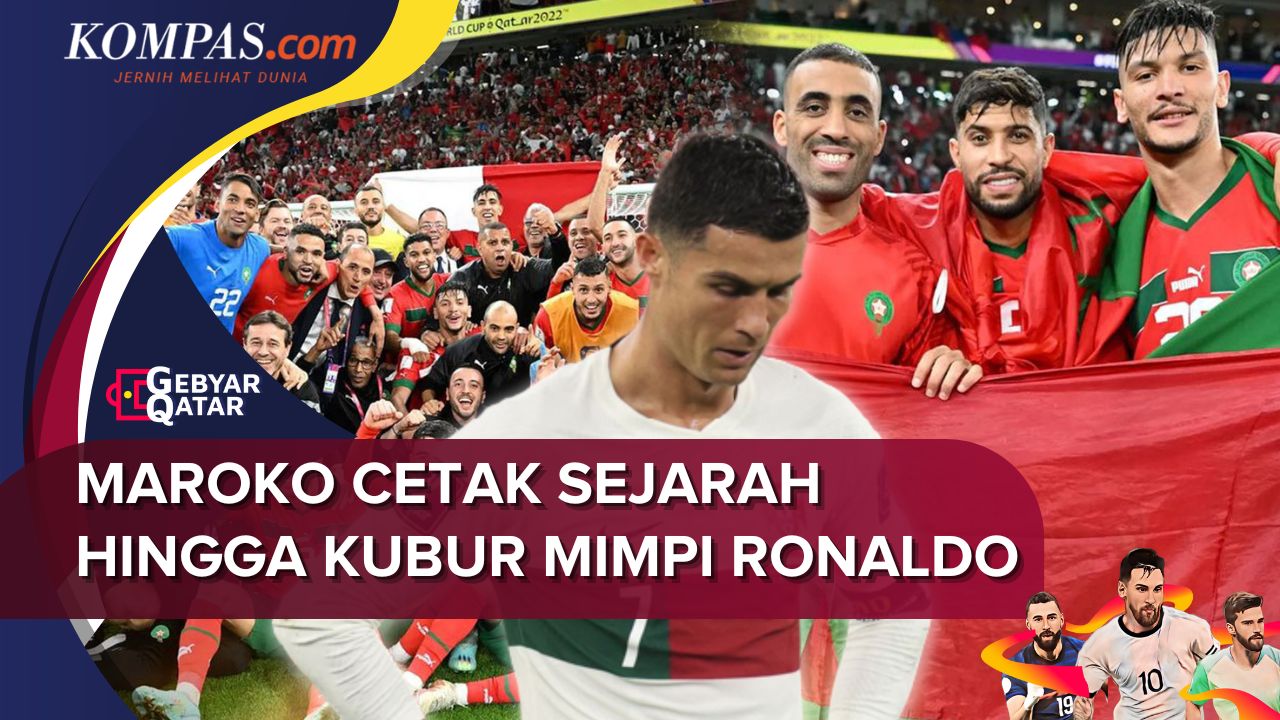 Hasil Maroko vs Portugal (1-0), Cetak Sejarah Baru dan Berhasil Singkirkan Ronaldo dkk
